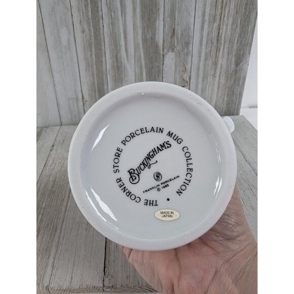 The Corner Store Porcelain Mug Collection Buckingham's Dye Franklin - Picture 5 of 6